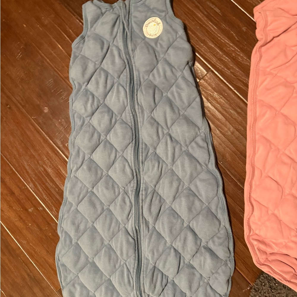 Quilted Blue Kids Pajama Sleep Sack